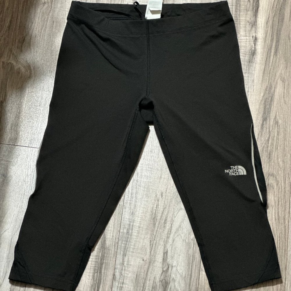 THE NORTH FACE Women's Black GTD Capri Leggings Black SZ Medium